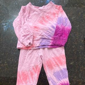 Splendid two piece tye dye set
